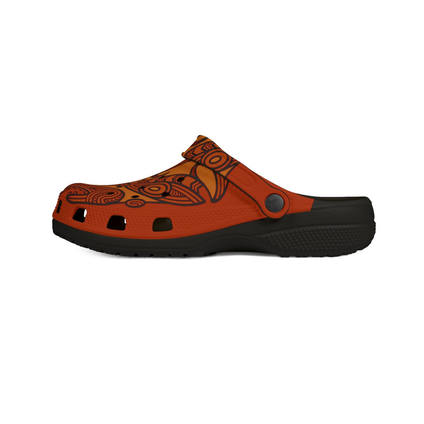 Sharx Ahi Orange designer slip-ons