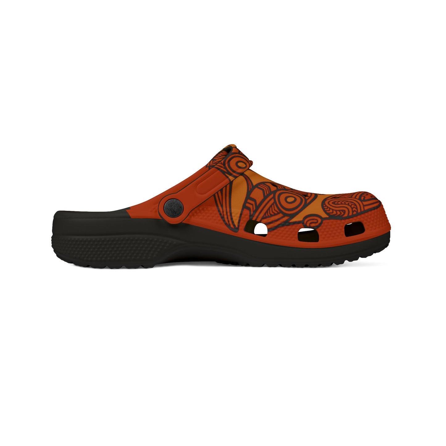 Sharx Ahi Orange designer slip-ons