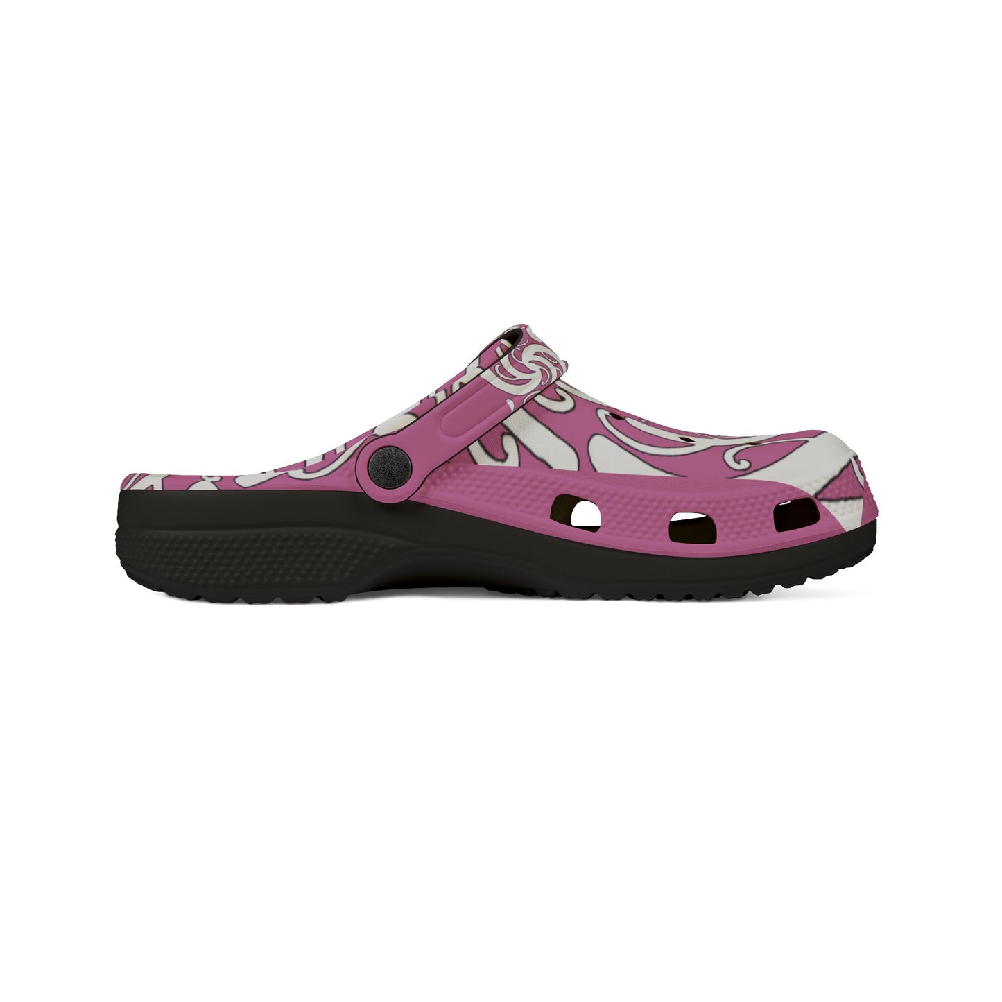 Sharx 1850 Parata Pink unique hand drawn design slip-ons