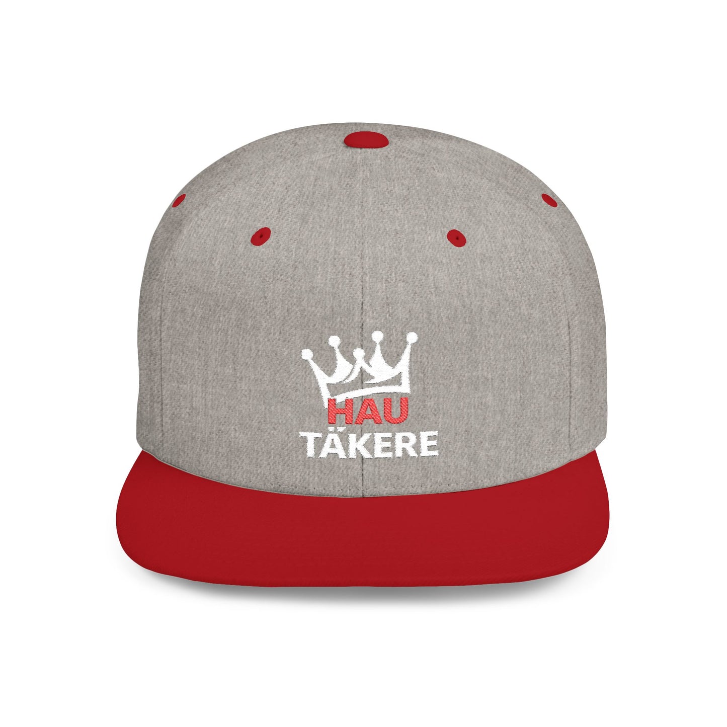 Snapback Hat - "Hau Tākere" Embroidered Crown Logo