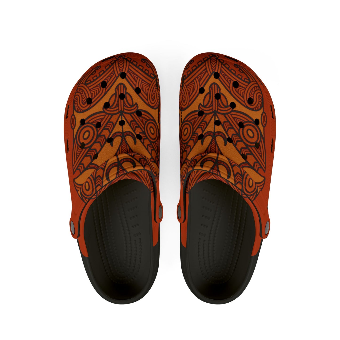 Sharx Ahi Orange designer slip-ons